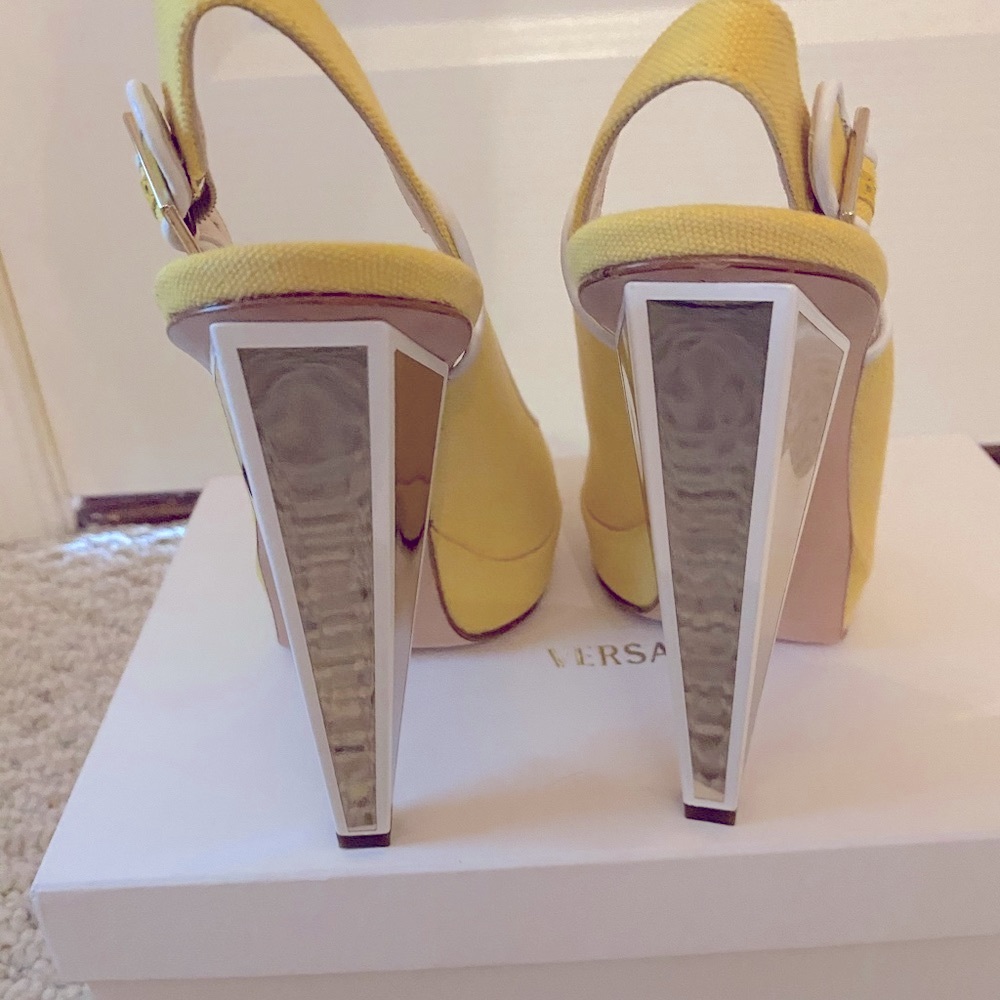 Versace Platform Slingback Pump - image 3